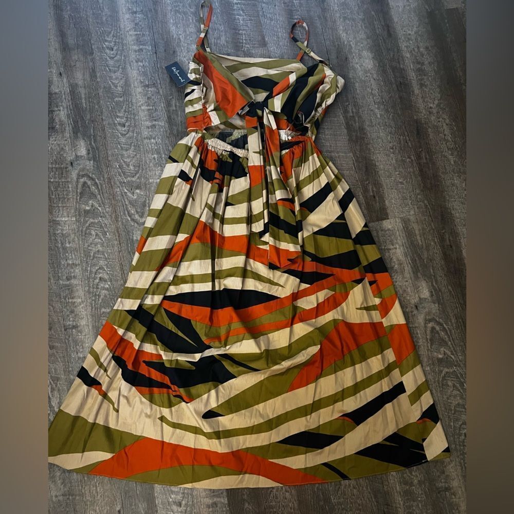 Sam And Jess Women's Sleeveless Abstract Maxi Dress- Size XL - Picture 5 of 10